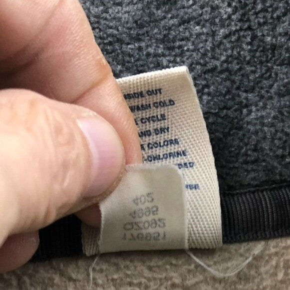 Old Navy Womens Fleece Jacket Medium Pullover Beige 1/4 Zip Cozy Outdoors Casual - Picture 10 of 12